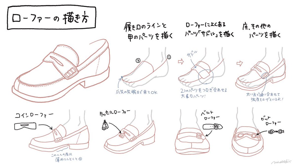 革靴とか厚底とかのコツ 