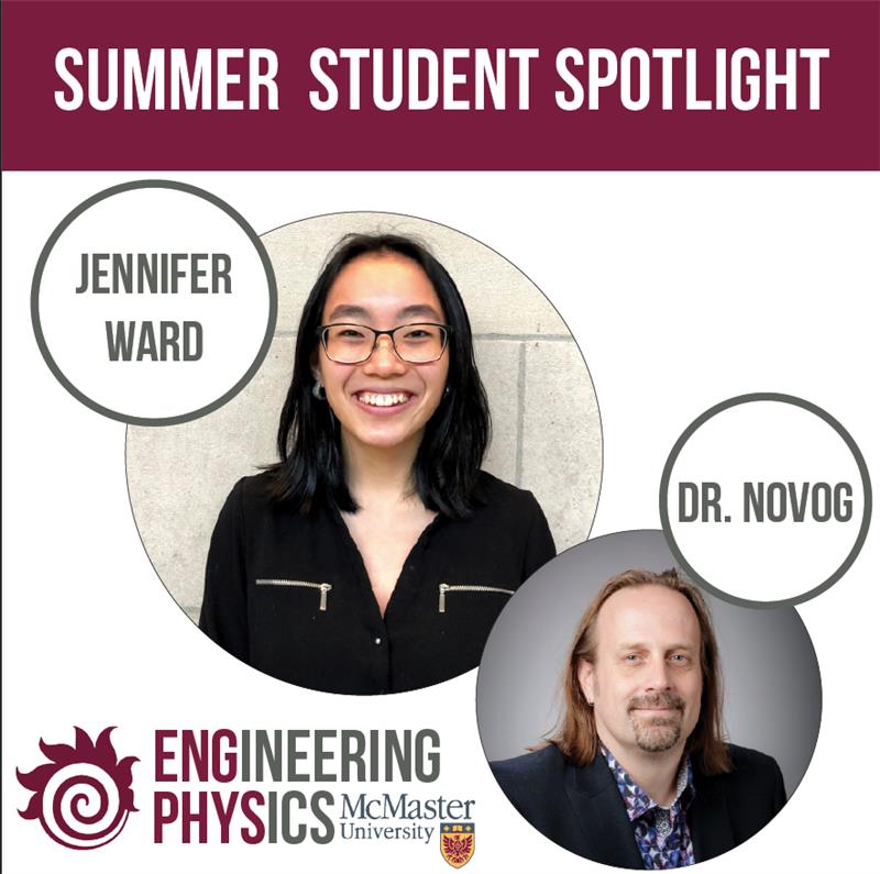 Jennifer is working with the SMART group to develop a working model of the McMaster Nuclear Reactor. She is also working to validate Molten Salt reactor cases. 

#MacEngPhys #MacEng #ThinkEngineering #EngineeringPhysics #EngineeringIsForEveryone #summerstudent #nuclear
