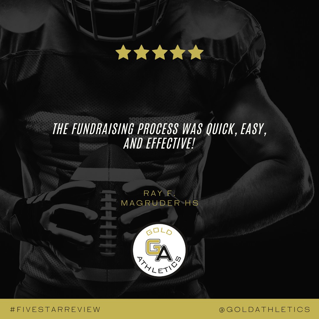 goldathletics's tweet photo. 🌟 That's our goal for your fundraiser: quick, easy, and effective! #TestimonialTuesday https://t.co/SXOLdJNYDV