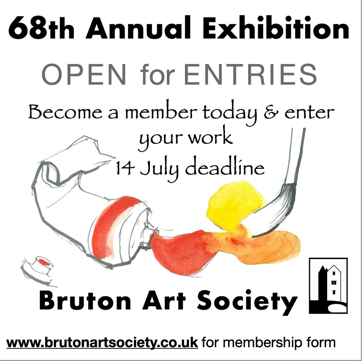 We're now open for entries for this years exhibition in Bruton, Somerset 21 - 28 August you must become a member to enter work.. brutonartsociety.co.uk/membership-for…
The exhibition will also be online during and after the live exhibition. #callforentries