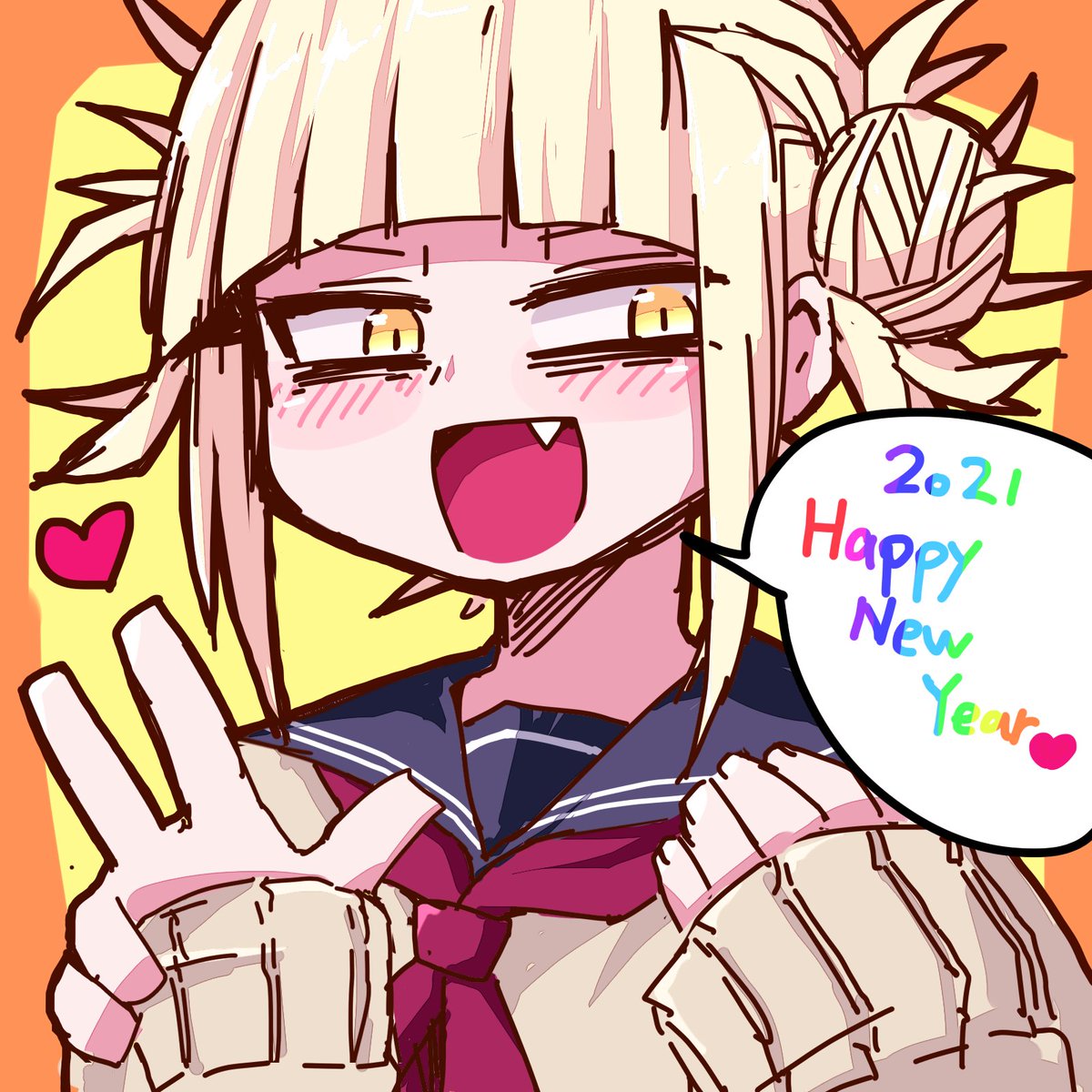 トガヒミコ 「#2021年自分が選ぶ今年上半期の4枚 
トガ 」|おくマリのイラスト