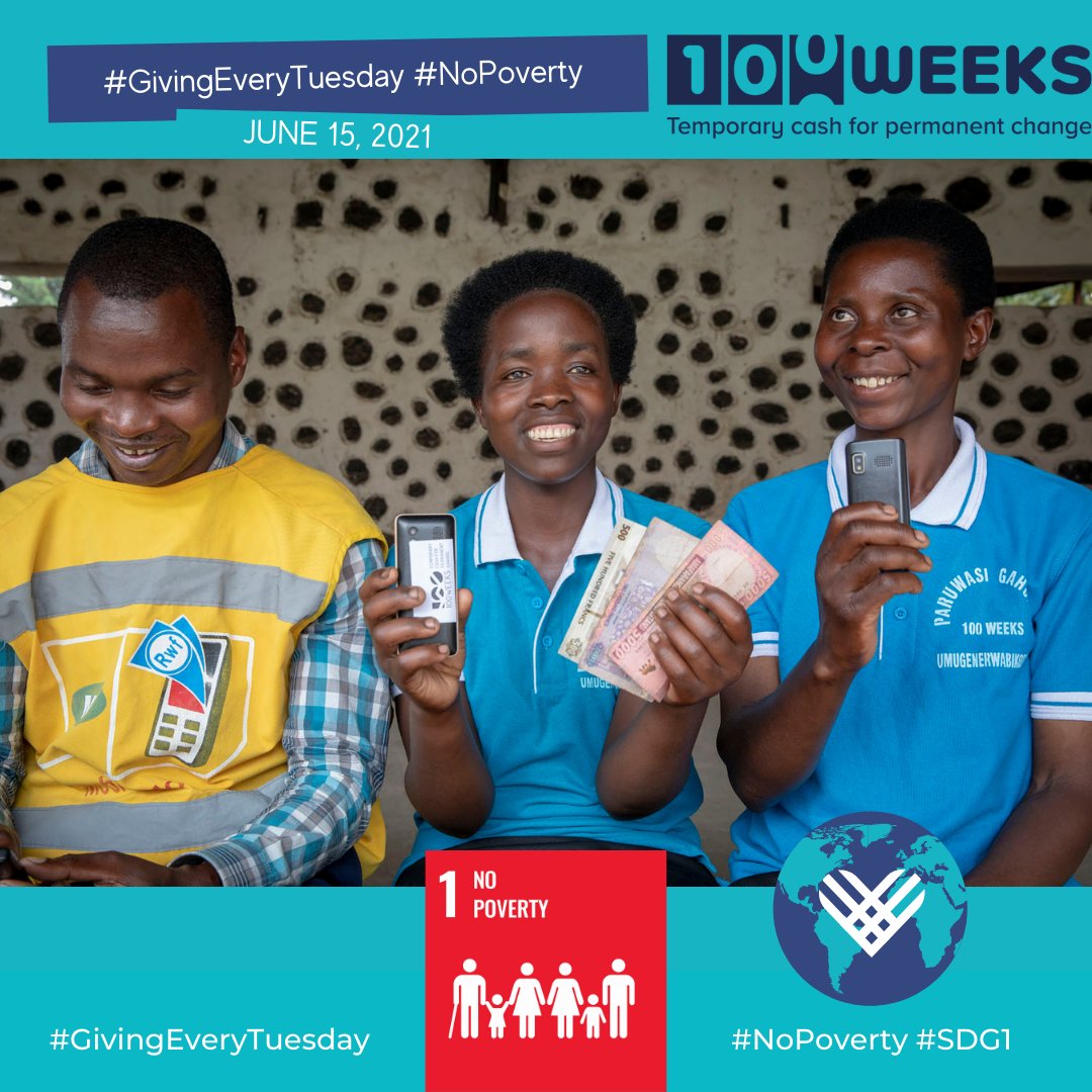 Doel 1: Geen armoede

100WEEKS laat zien dat voor 8,- euro per week een familie binnen 100 weken aan armoede kan ontsnappen. Wat houdt ons tegen om dit werelddoel te halen? 
Vandaag staat #GivingEveryTuesday in het teken van armoedevermindering. Doen jullie mee?

#NoPoverty #SDG1