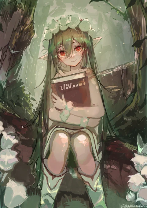 森のエルフちゃん
#オリジナル 