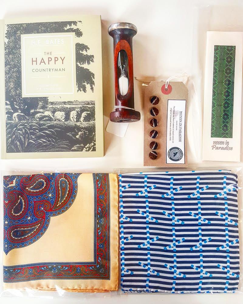 silkmuseummacc's tweet photo. Why not spoil all dads this week with a #uniquegift for #FathersDay2021 ! We have a fantastic selection of silk ties, cufflinks, pirn bottle openers, handkerchiefs and gorgeous books to choose from. The shop is open Thursdays and Saturdays at the Silk Museum #supportlocal https://t.co/tNNam9EBg4
