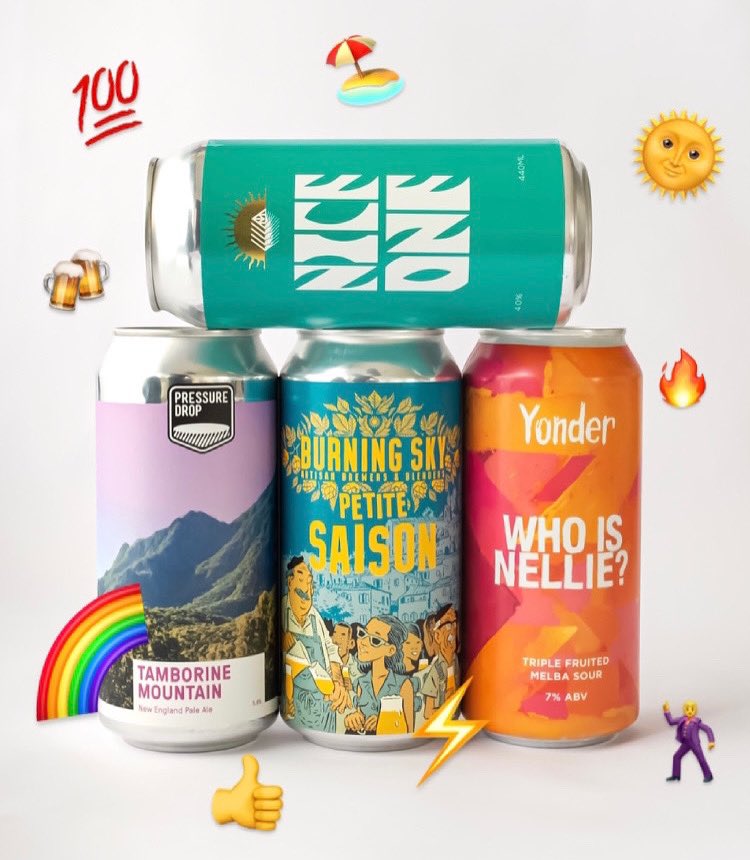 GoodNewsDrinks's tweet photo. A Little Less Conversation / A Little More Action!
Whether you want some beers for quiet contemplation or some juicy bangers to get the party started; we got you covered!
2 packs that cover every occasion 🍻 
Available online now https://t.co/NH3KXQ6kU2