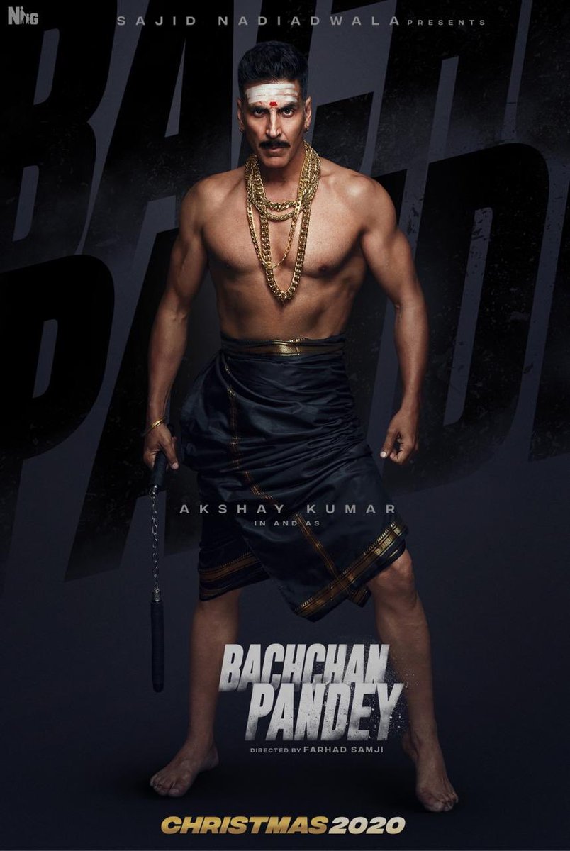 Box_Office_BO's tweet photo. #BachchanPandey is India's Most liked First Look poster on Instagram with 3.2M likes. #AkshayKumar https://t.co/nMjl2iq0tn