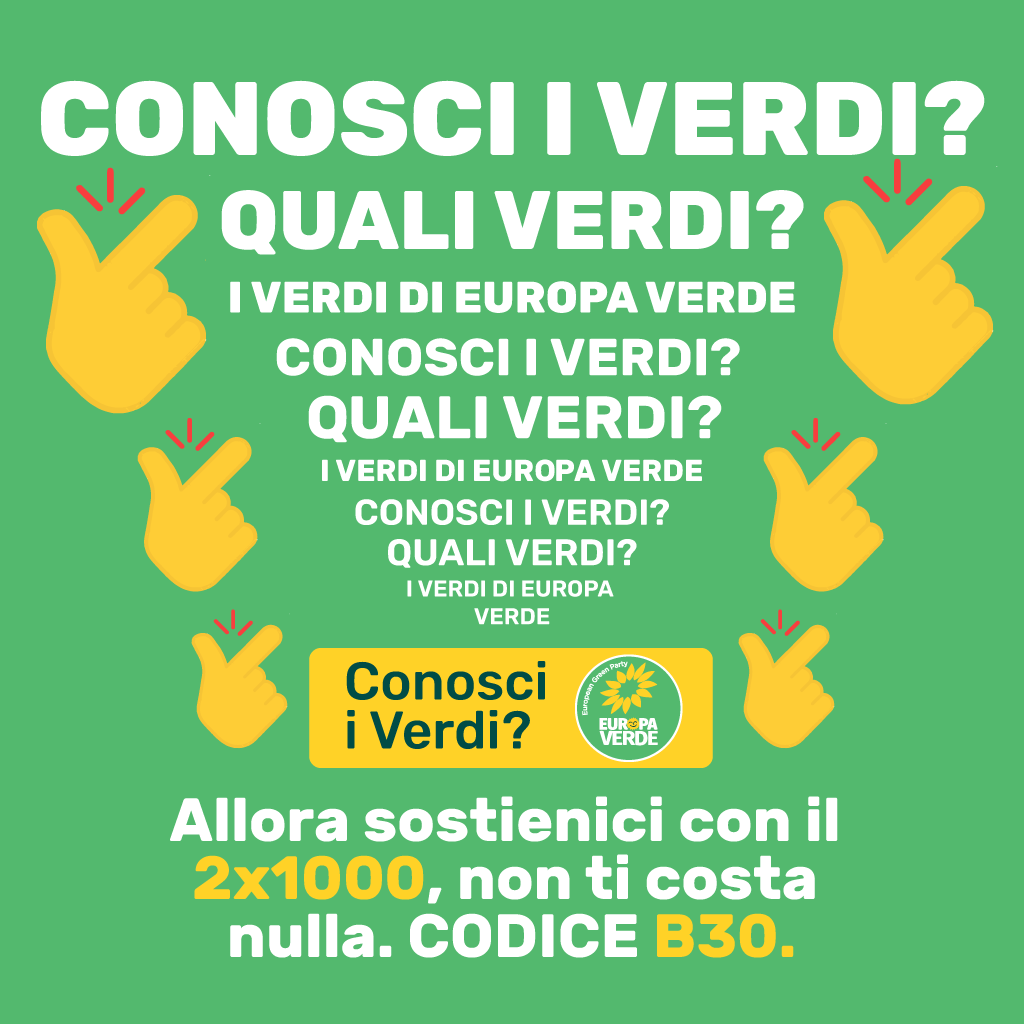 europaverde_it's tweet photo. 🌻 #B30 PER IL 2X1000 AI #VERDI 🌻

Conosci i Verdi?
Allora sostienici con il 2x1000 in dichiarazione dei redditi, codice B30! Un passo importante verso un futuro sostenibile.

👉 https://t.co/BjBY6Gyzo1

#15giugno https://t.co/orQMHLyQWI