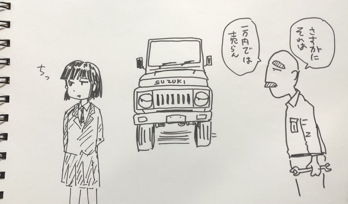 つーか免許無いだろ。 