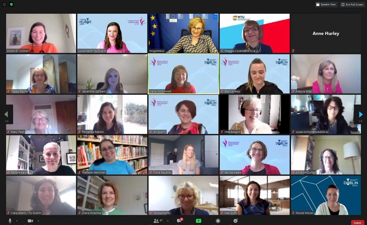 McGuinnessEU's tweet photo. Great speaking with the Women Leadership in Higher Education Network at @WeAreTUDublin today.

An important initiative to help empower women in higher education. I was happy to talk about my own career and experiences with them.

#WLHE https://t.co/H0Bs34m4Wy