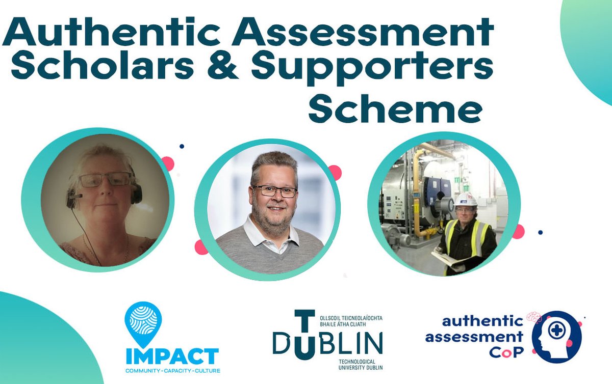 Today we're showcasing three <a href="/WeAreTUDublin/">TU Dublin / OT Baile Átha Cliath</a> lecturers (inc. <a href="/MarthaRBurton/">Martha Burton</a> and <a href="/brendantierney/">Brendan Tierney</a> ) working to make assessment more authentic for students in engineering and data science. Follow their blogs here (internal site) bit.ly/2SEbRsO #WeAreTUDublin