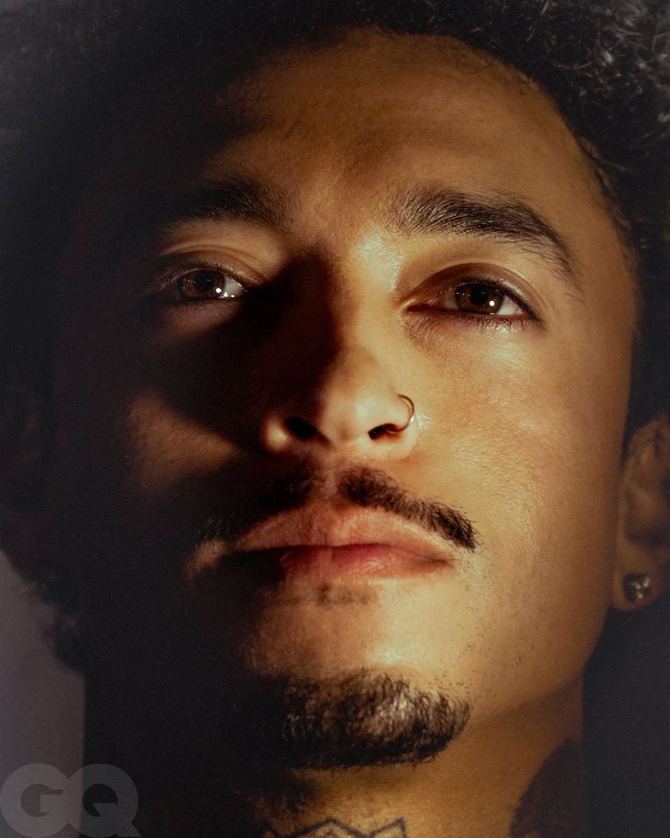 GQMagazine's tweet photo. .@Nyjah Huston for the #GQBodyIssue, photographed by Mark Mahaney. Read the full story by @samschube here: https://t.co/FXMDjVEcGb #GQSports https://t.co/2pDuSGk7Qg