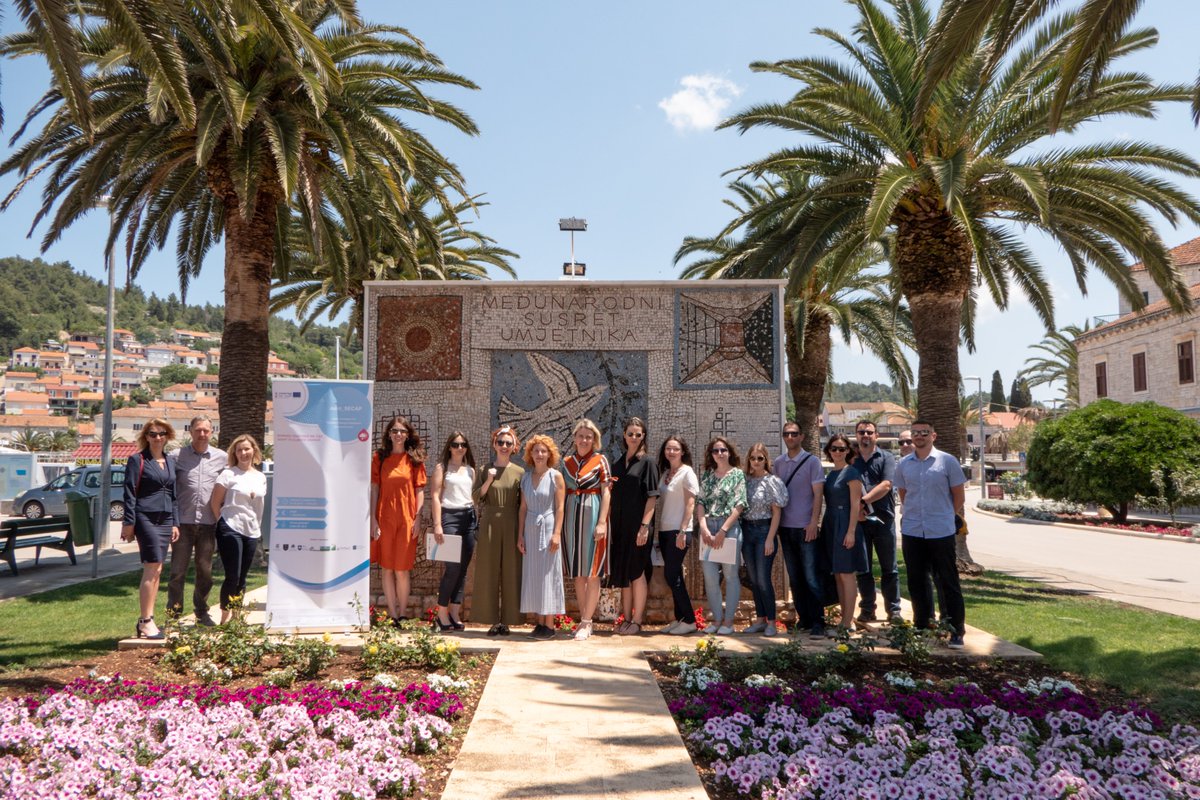 JointSecap's tweet photo. 🇭🇷 Održani su tehnička radionica i study visit u Veloj Luci 8. lipnja, gdje je prestavljen zajednički SEACP za otok Korčulu
🇬🇧 Technical workshop and study visit were held in Vela Luka on 8th of June, where the joint SECAP for island Korčula is presented
https://t.co/sUXmxonZJ4 https://t.co/2tCPJwNnpf