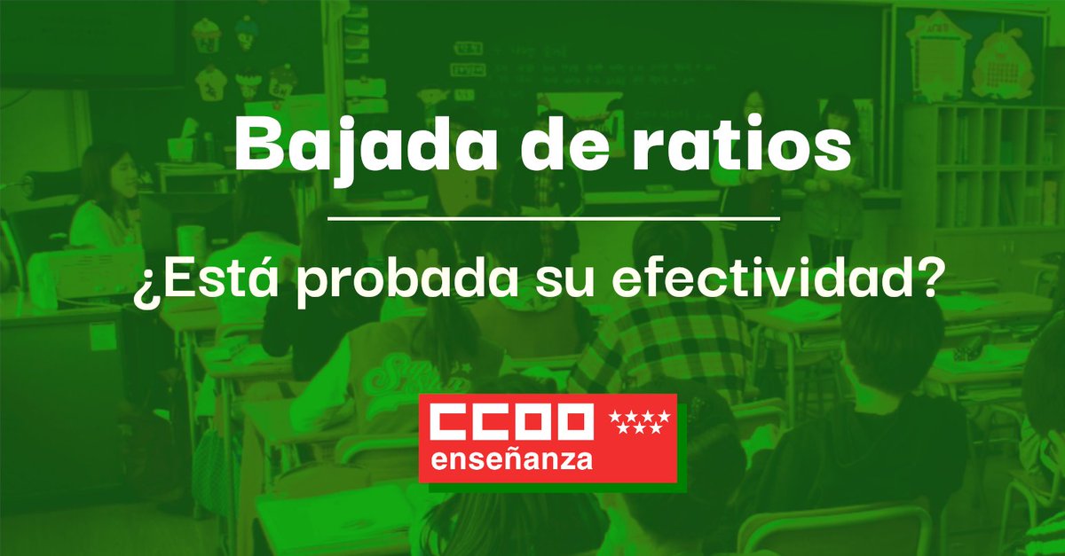 Educación CCOO Madrid tweet media