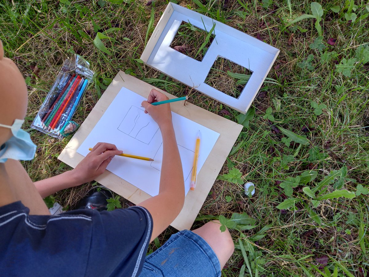 Observer,et reproduire le paysage...ou plus précisement une partie de celui-ci.