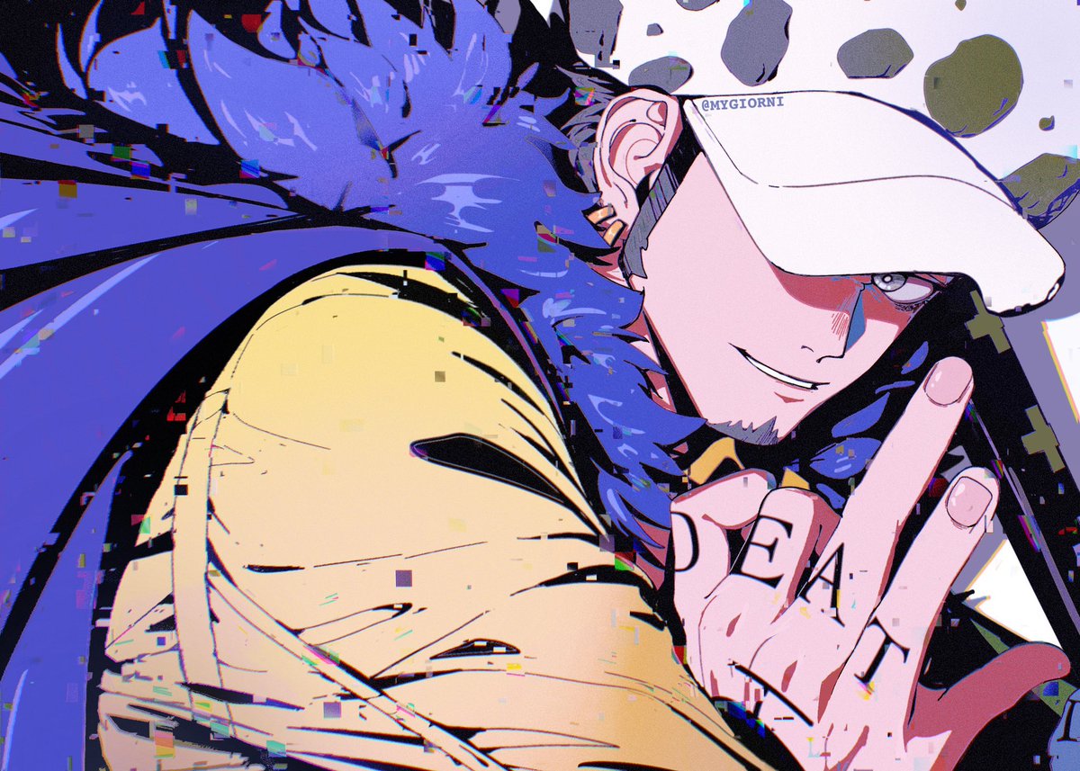 トラファルガー・ロー 「Trafalgar Law
#ONEPIECE 

wanted to draw」|Mygiorni☠️のイラスト