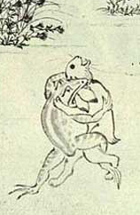 国宝鳥獣戯画を観てきて一番もつの心を掴んだのこの三所攻め
いやほんとかわいいし面白かった鳥獣戯画 