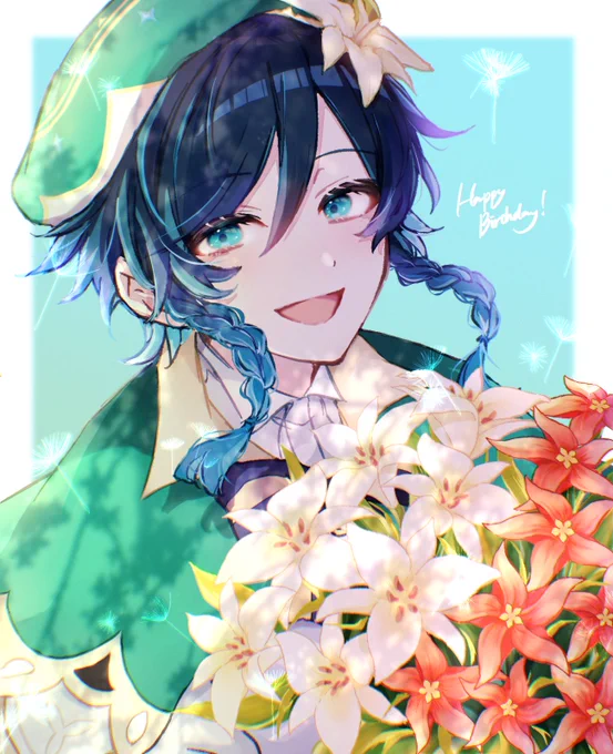 おめでとウェンティ🥳
#原神 #GenshinImpact #venti 