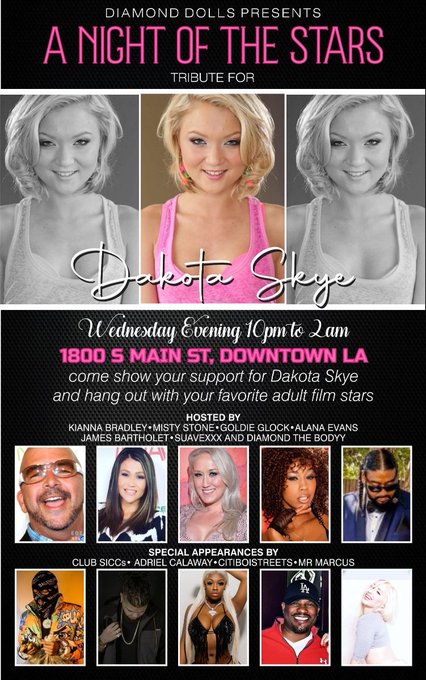 I really hope to see all my industry family here this evening.. we will also be donating to start the<a href="/tag/pornking"class="tags"><span>#pornking</span></a>