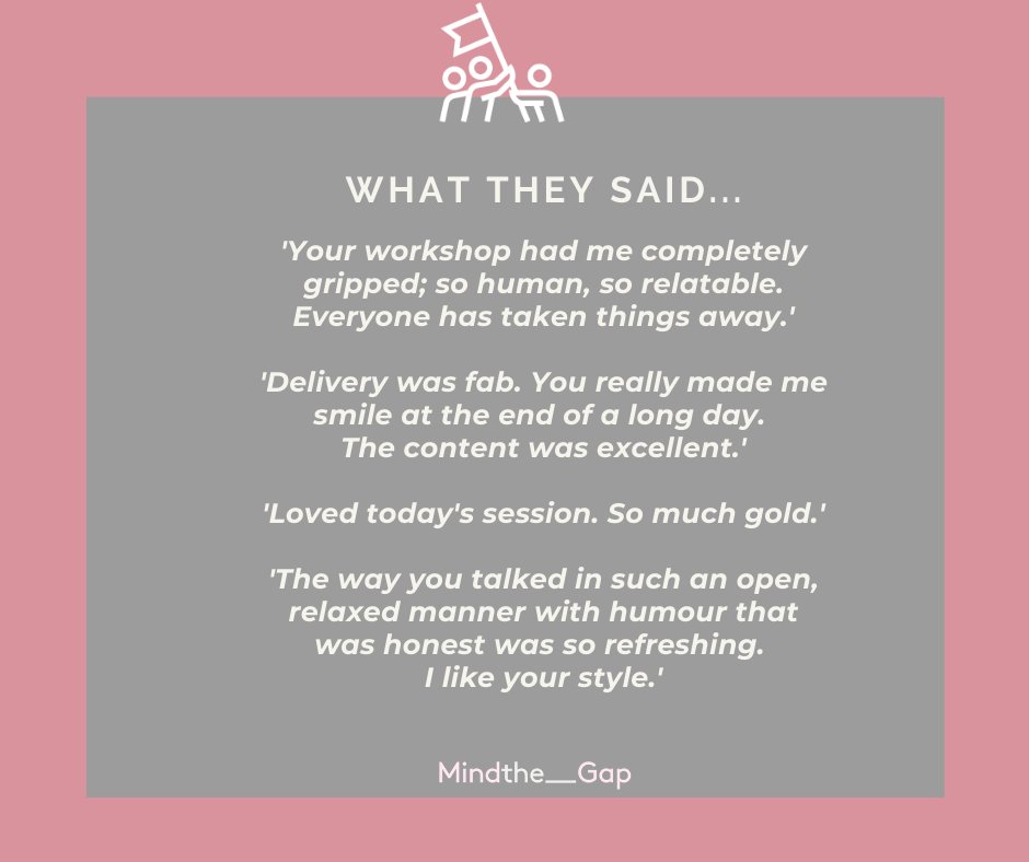 Are you looking to help your team thrive? Would you like some real, practical training that puts their well-being at the heart of their skills development? Well give me a shout then; I’m your gal.*
*slightly older woman 
#TrainingandDevelopment #Wellbeing