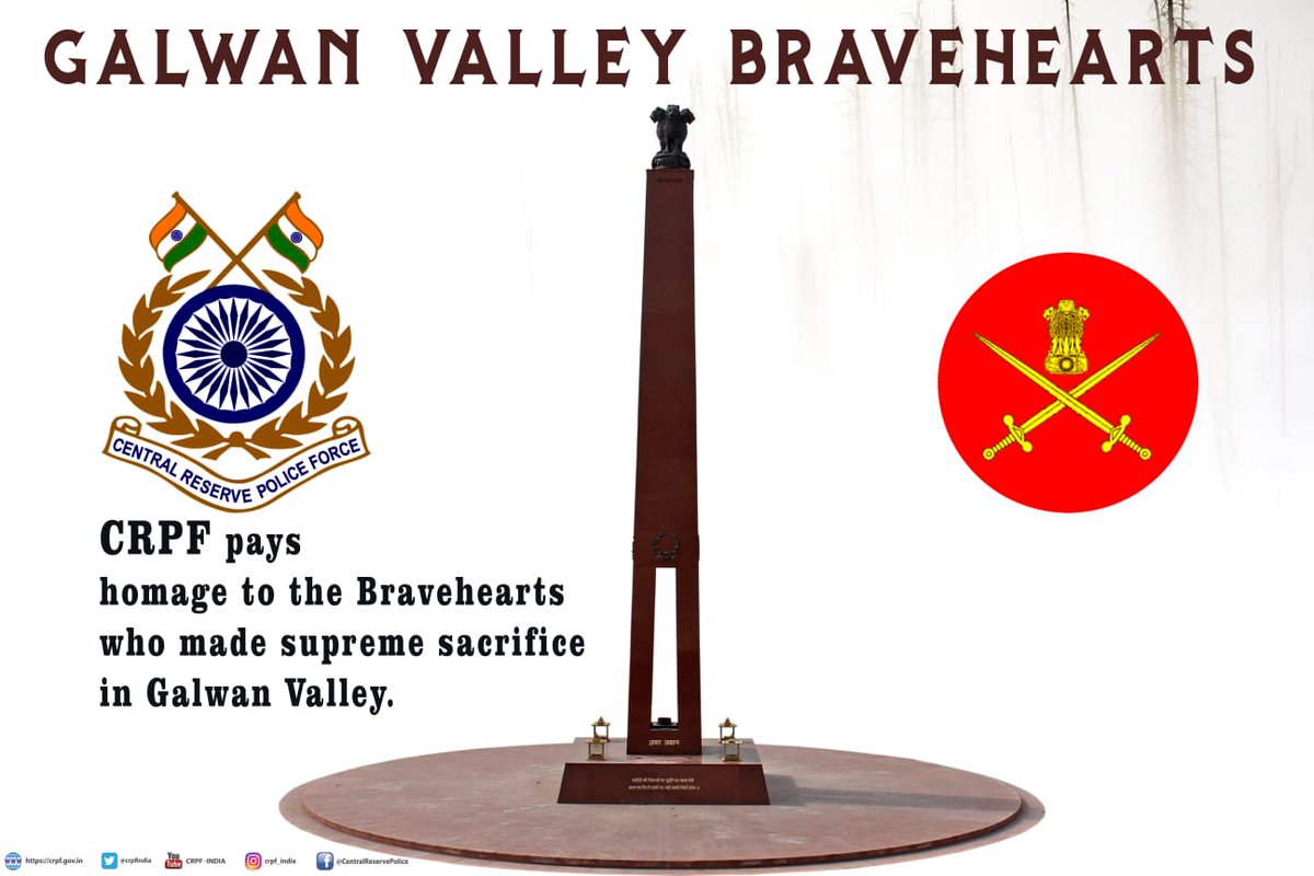 We salute the supreme sacrifice of our brothers of the #IndianArmy who laid down their lives at the altar of duty at Galwan. We stand in solidarity with the families of our fallen heroes.
