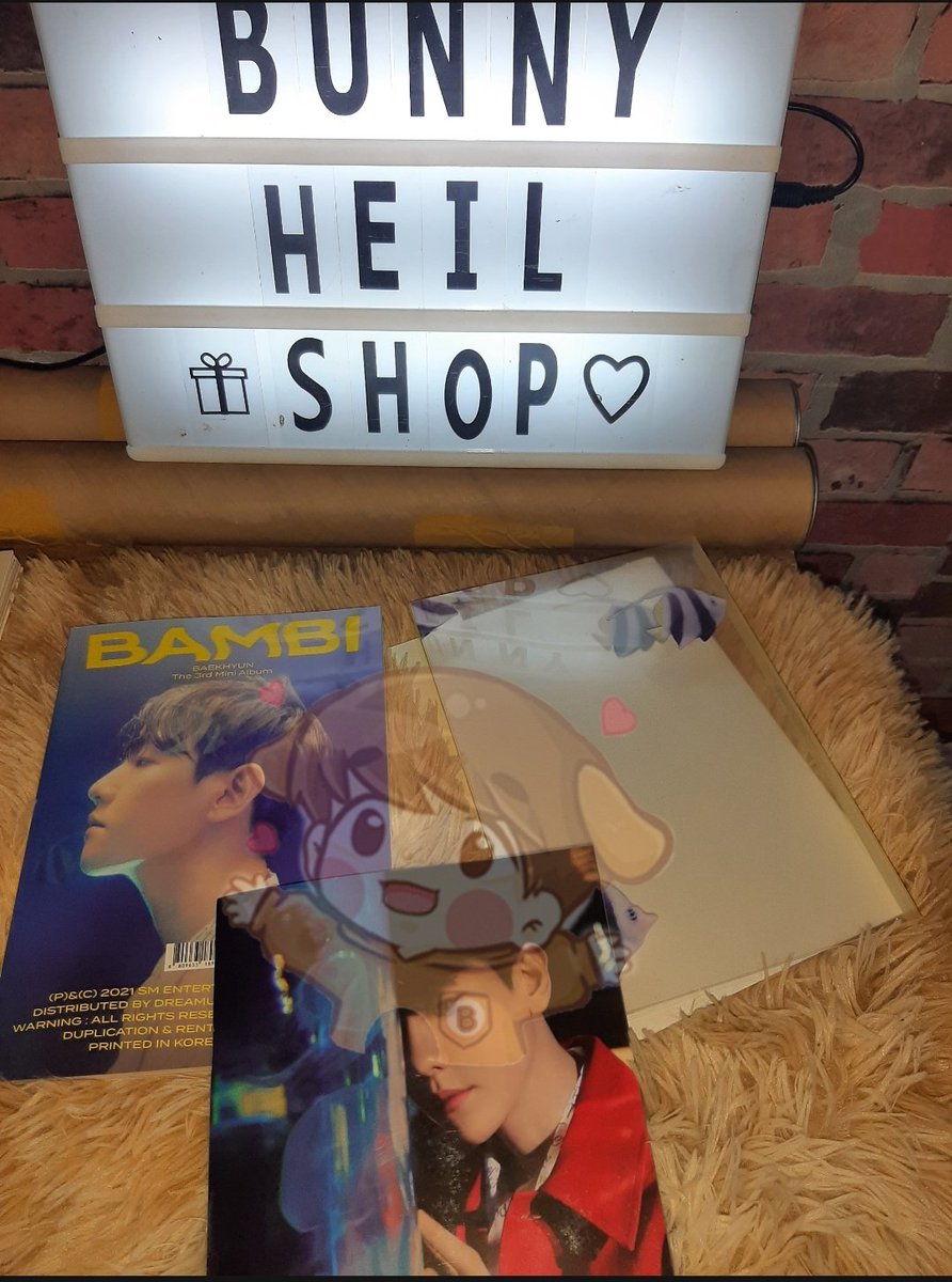 bunnyheilshop's tweet photo. #BunnyOnhand🐰

Bambi Unsealed Albums.
💰280 each
▪︎Photook+CD+Lyric Book+Poster

dm to avail. https://t.co/LyCz6rWdZ9
