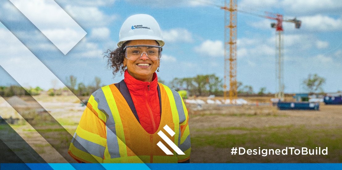 BurnsMcDonnell's tweet image. One thing that Chitra Foster loves about being on the #construction site is the team camaraderie she gains by working toward a common goal: “There’s a special team chemistry when you’re all together in the field, seeing your common goal become reality.” #DesignedToBuild #Water