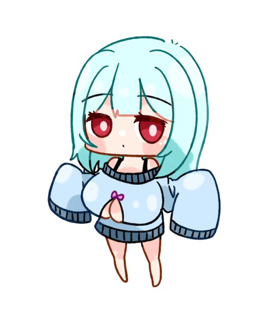 アイコン用に描いたディフォルメ亜奈 