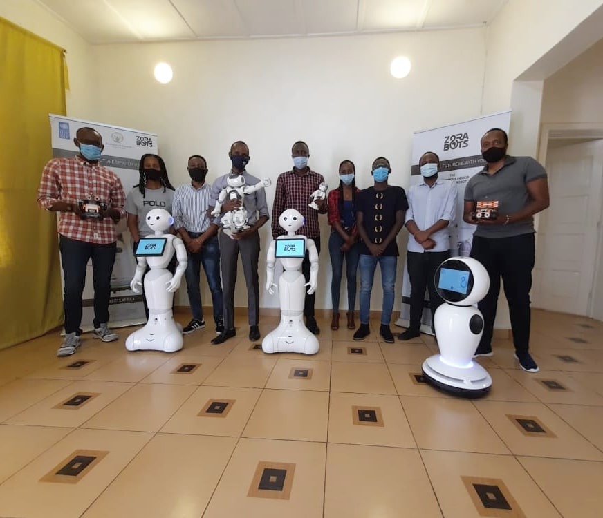 zorabots's tweet photo. A Tuesday visit to meet industrial and educational robots at Zorabots Africa.
What a great pleasure to have @rwictchamber CEO Mr. Alex Ntare and @LeaprLabs Mr. Serge at our showroom!
#techworld #robotics https://t.co/6ZYafdn3Sm
