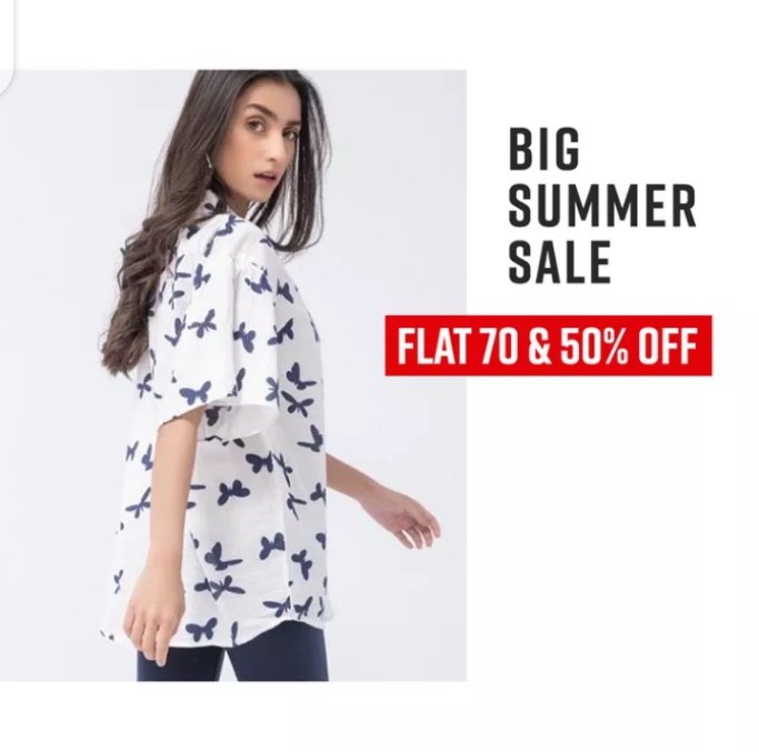 TheAmanahMall's tweet photo. #fashion
Beat the summer heat in style with the season's most exciting sale. Get Flat 70 % and 50 % off the season's favorites.
#AmanahMall #engine #engineclothing #sale #SummerSale #bigsummersale #salesalesale #Flat70 #Flat50 #poloshirt #checkshirts #casualwear https://t.co/iwXn95m5L9