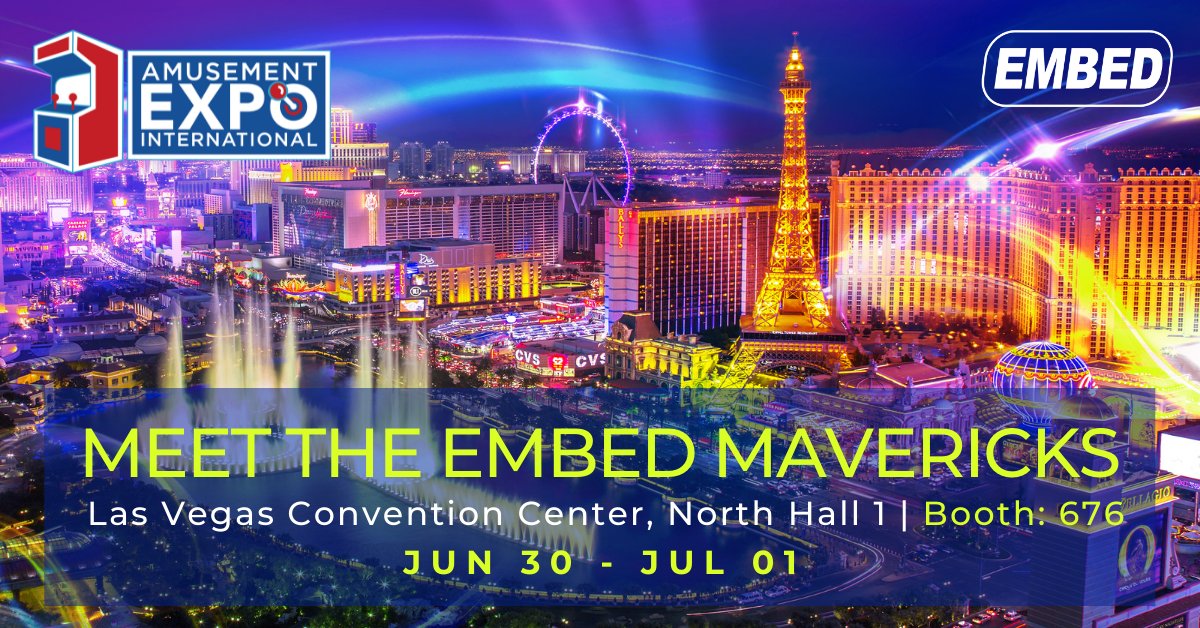 embedcard's tweet image. Let's celebrate the return of events together and meet up at Amusement Expo from Jun 30 - Jul1.

hubs.li/H0Q7G3q0

#AEI21 #EmbedEvents #FunCrusaders