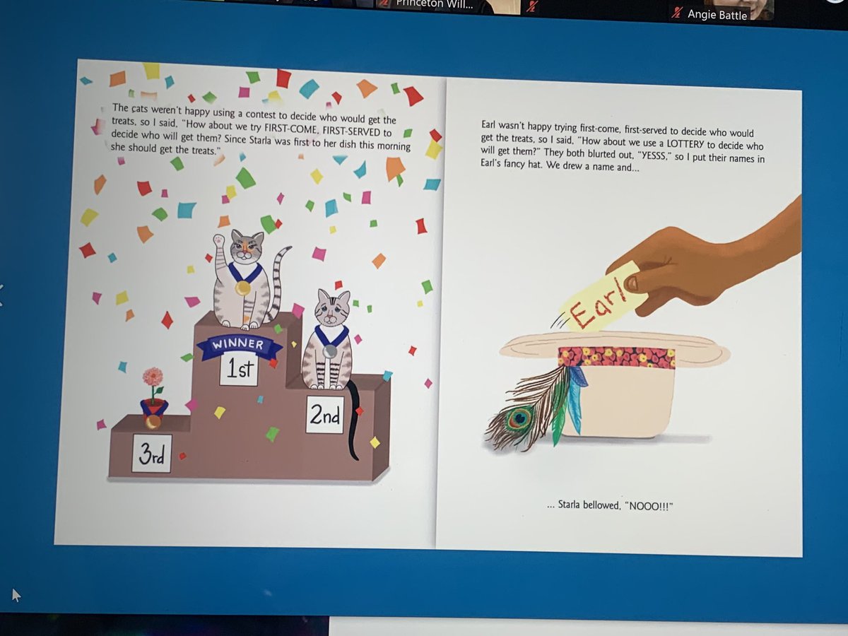 mlutz108's tweet image. This book is absolutely PERFECT for teaching allocating goods in #2ndgrade What a wonderful real world example!! #K5E3 @GaDOE_SS @Georgiaecon @UWGEconEd @AtlantaFed