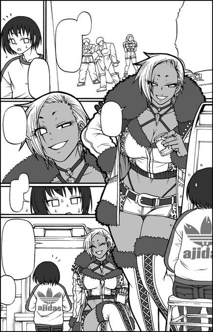 服の色をどう置くか迷ったけどこの方向で 