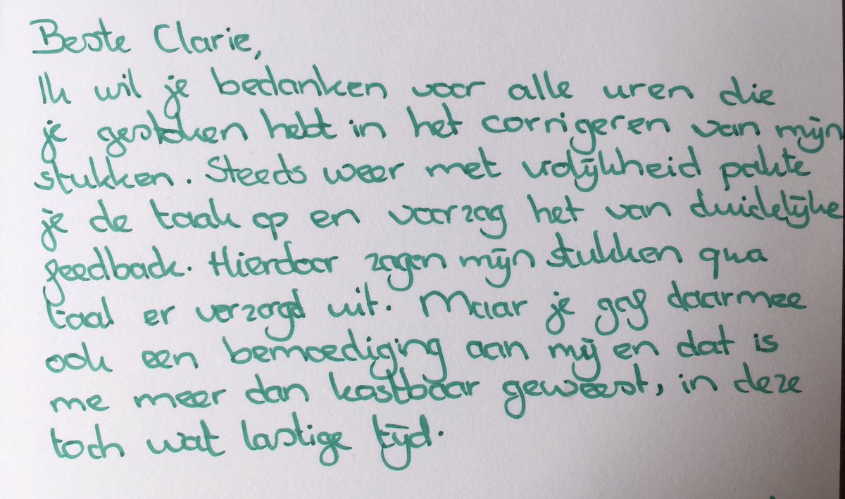 ClarieVeelen's tweet photo. Prachtig bedankje van collega #masterthese https://t.co/mPI3sFXufu