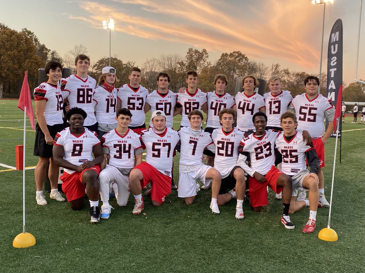 Happy Graduation Day 🎓 to all of the Fairfield Warde Football Seniors! Best of luck on the next chapter!  🏈We will miss you guys! 🏆⁦<a href="/WardeStampede/">The Stampede</a>⁩ ⁦<a href="/Wardefootball/">WMFB</a>⁩ ⁦@FWHSMustangs⁩ ⁦<a href="/FWHSPTA/">FWHS PTA</a>⁩ ⁦<a href="/FwhsAD/">FWHS AD</a>⁩ ⁦<a href="/FWHS_Activities/">FWHS Student Activities</a>⁩ <a href="/fwhs/">fw homeschoolers</a> ⁦