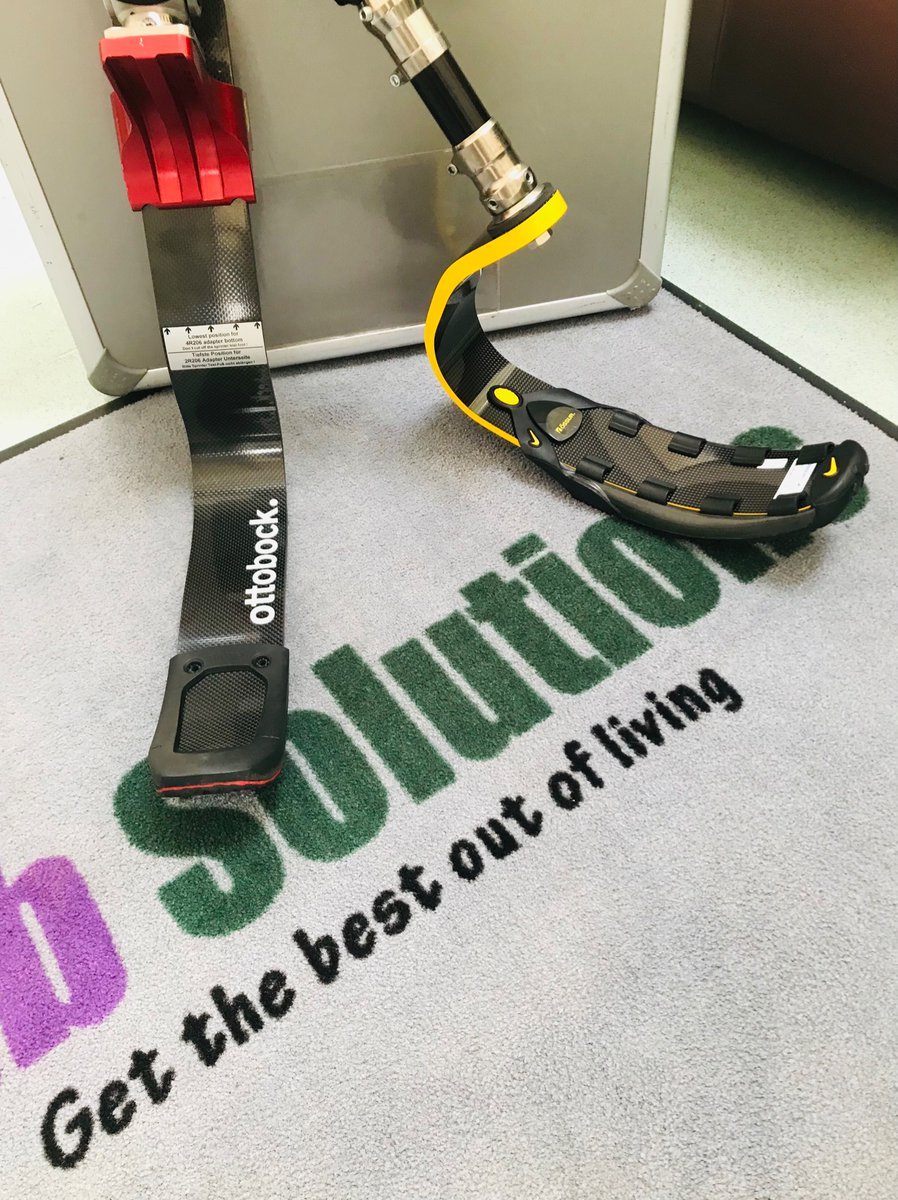 LimbSolutionsL's tweet photo. Our client is looking forward to choosing his #prosthetic #running #blade @OssurCorp @ottobockuk #whichwillitbe?
Contact us for a free, no obligation clinic appointment to discuss specific requirements #getthebestoutofliving 🦿😊  ✅ https://t.co/IFgmLjxdE2