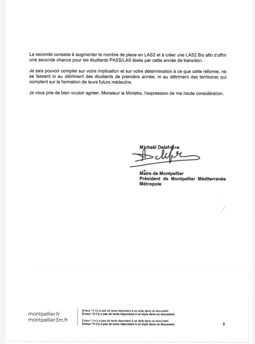 Collectif PASS LAS Nîmes/Montpellier 2020 tweet media