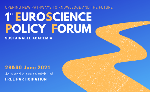 euatweets's tweet image. Registrations open ✅ @EuroScience's Policy Forum “Opening new pathways to #knowledge &amp;amp; the future” 

Join on 29 ➕ 30 June for 🆓 to discuss #SustainableAcademia 🌿👩‍🎓 

🔗 bit.ly/33ZnmgD

With @karolinskainst @Stockholms_univ @wellcometrust @univienna @WWTF