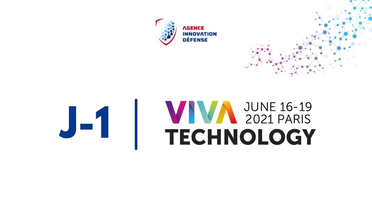 Agence_ID's tweet photo. ⏳ J-1 avant @Vivatech !
Retrouvez-nous dès demain sur le stand (J08) d'@armees_gouv. 
📝 Au programme :
➡ découverte de 5 projets d'#innovation dédiés aussi bien aux militaires qu'aux civils.
➡ échanges avec l'AID sur la démarche d'accompagnement à l'innovation.
#NotreDefense https://t.co/hzEVHuf5CY