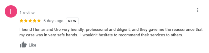 HunterUro's tweet photo. Once again, we are over the moon with another 5 star review from one of our clients.

If you, or someone you know, is in need of legal advice regarding a family law matter, please do get in touch with our specialist team on 01234 889777 or at info@hunteranduro.co.uk https://t.co/fLvn9CWLeB