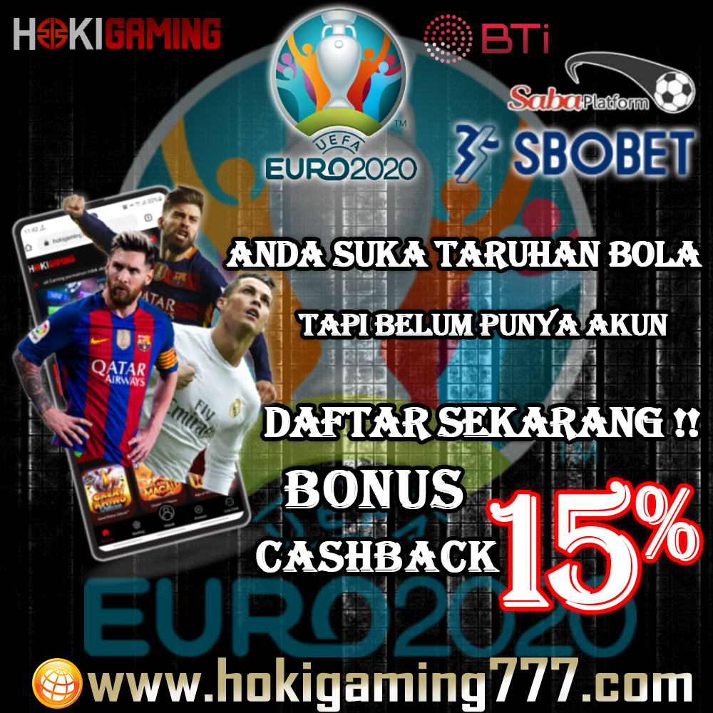 HOKIGAMING3's tweet photo. #euro2020 Pilih Tim kalian
Hanya Di Hokigaming
💸 BONUS NEW MEMBER  20%
💸 BONUS Deposit Harian 10% 
💸 Bonus Cashback SPORTBOOK15%
💸 Min Depo &amp; WD 10.000

#hokigaming #hokigaming777 #agenjudisbobet #agensbobet #situssbobet #situsjudisbobet #agenresmisbobet #tipsparlay #euro2021 https://t.co/IySiAr6oj7