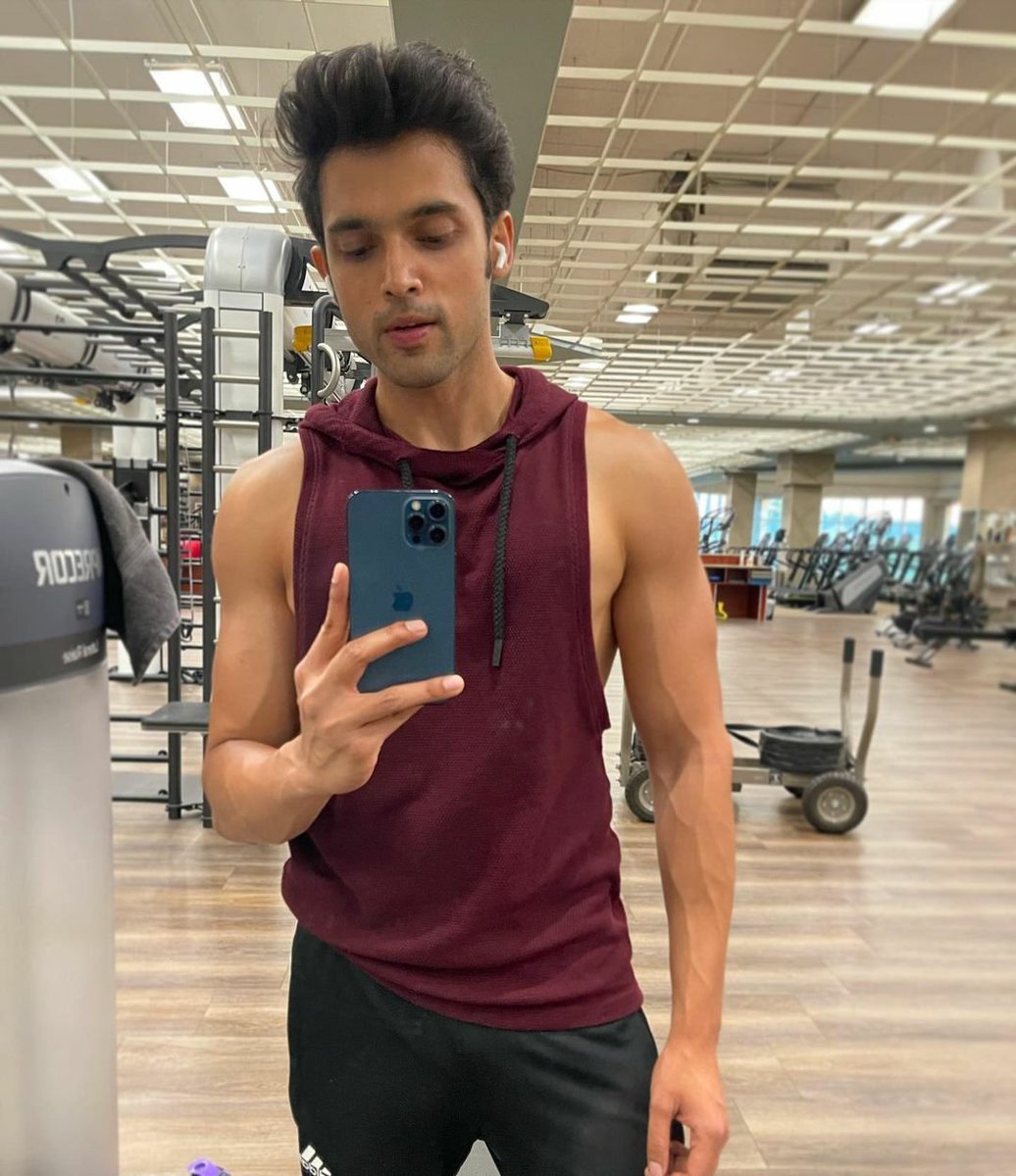 Hats off to those who workout regularly to stay fit and in shape ..it’s not an easy task 😮‍💨😰 but ….no stopping 😋😁 #samepose #samemotivation #differentday #lifetimefitness #lifetimefitnesscanton 

~ @LaghateParth on Instagram ♥️

#ParthSamthaan