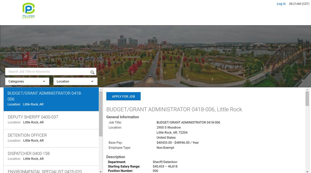Pulaski County has launched a new job portal! See our available positions! ow.ly/4IGy50FaHbd