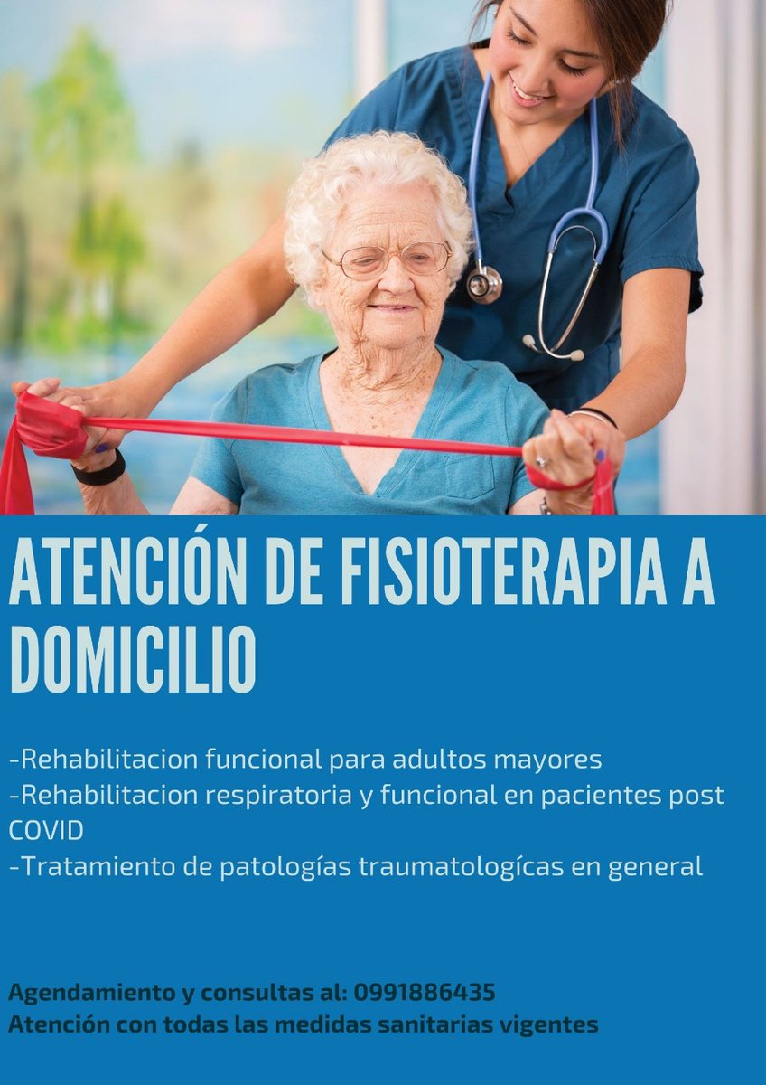 Ofrezco atención de fisio a domicilio en San Juan Misiones 🙌😷 se agradece el Rt🧡