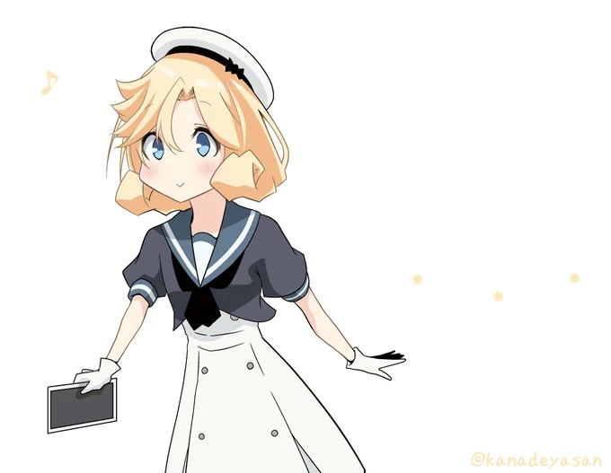 「とことこジェーナス」
天使。
#艦これ #艦隊これくしょん 