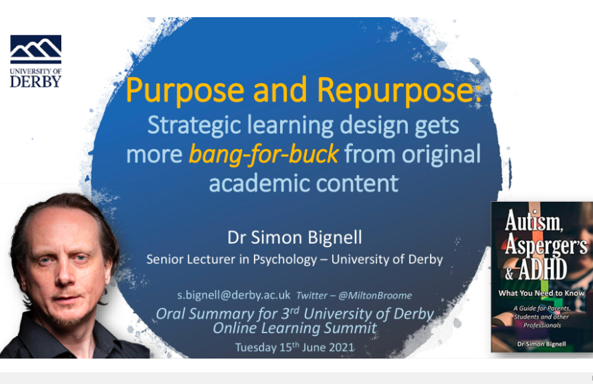 BagdasarO's tweet photo. Chaired a panel session at #OnlineLearningSummit 2021 (https://t.co/DosE5EgXp4) by @DerbyUniOnline. Fantastic panel (@gillysalmon, Dr Alice Doherty, @PaulaShaw16, Dyson Jumpah, @MiltonBroome) & exhibitors. Great tips on flexible & strategic learning design. @DerbyUni @mdkorosec https://t.co/nE5Bc6EtOT