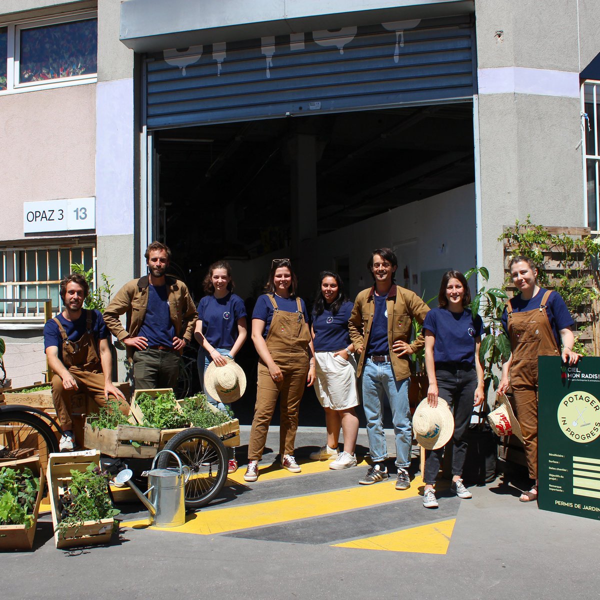Venez rencontrer l’équipe Ciel mon radis ainsi que les artistes et artisans d’Opaz. Les ateliers partagés ouvrent leurs portes le Samedi 19 Juin de 11h à 21h au 51 rue de Presles à Aubervilliers !