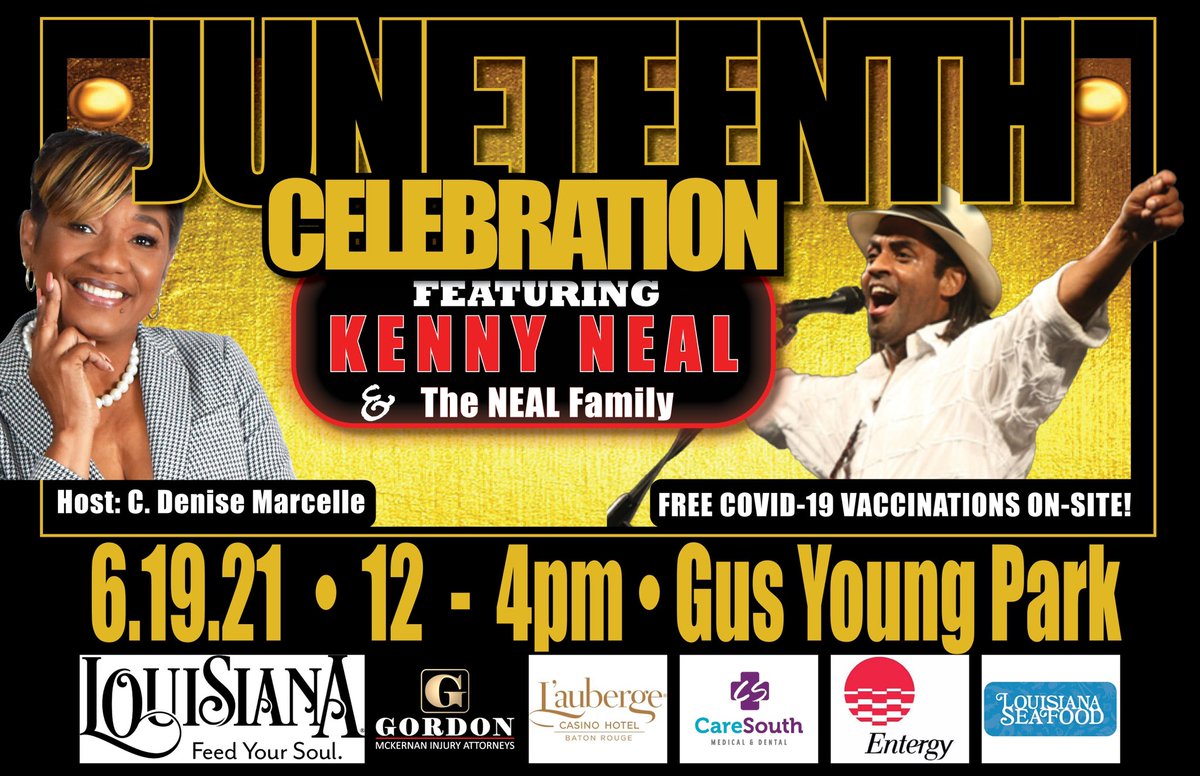 Thanks to <a href="/WAFB/">WAFB</a> for having <a href="/caresouthla/">CareSouth Medical and Dental</a>  and Rep. Marcelle on the Sunday morning show to talk about the upcoming Juneteenth Celebration on June 19. #JuneTeenth2021 #familyservingfamilies