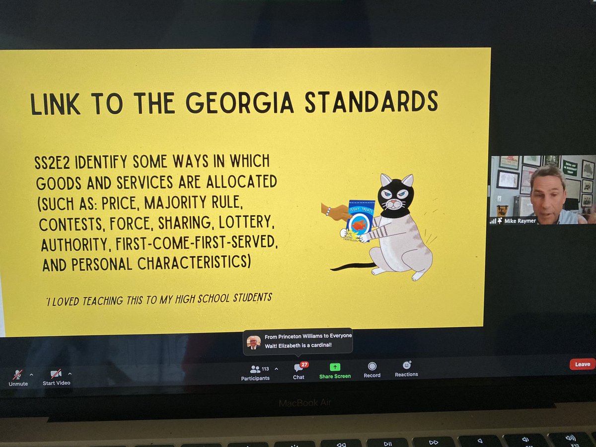 mrsj_cohen's tweet image. Looking for a great book to teach Econ to students? Checkout “Earl &amp;amp; Starla want all the Fishy treats” by Mike Raymer! Not only is it linked to the GA Econ Standards, but it also features a glossary at the back of the book!  #K5E3 @Georgiaecon @UWGEconEd @GaDOE_SS @AtlantaFed