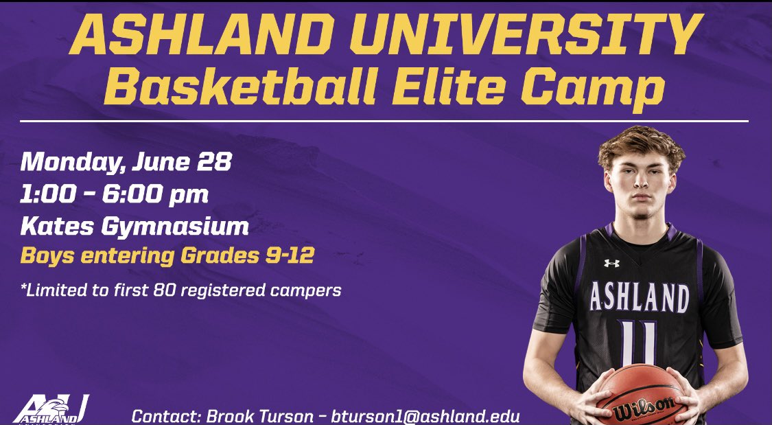 🗣 13 DAYS AWAY!

What are you waiting for? You’re not going to want to miss this 😈

▪️Exposure 
▪️Top level competition 
▪️Elite skill instruction 
▪️One Location

Sign up ⬇️ - Walk ups are accepted 

🔗: ashland.universitytickets.com/w/event.aspx?i…