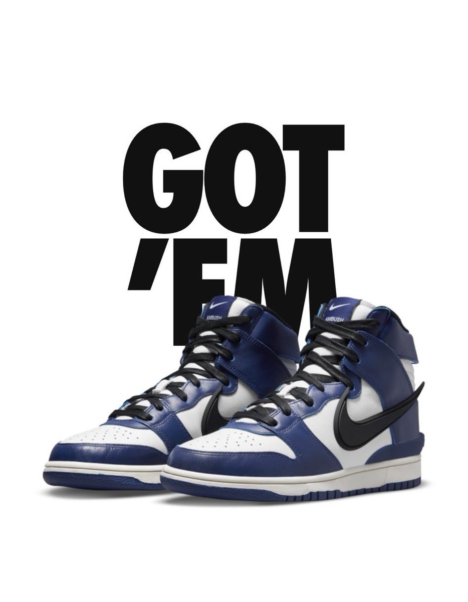 LIKE and RT for GOOD LUCK on SNKRS 🤞🤞🔵⚫⚪
